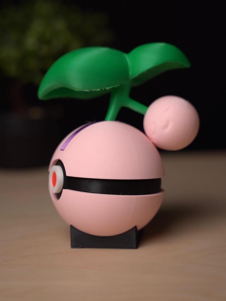 Cherubi Pokeball 3d model