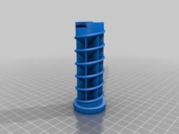 Spiral Pill Box 3d model