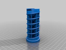Spiral Pill Box 3d model