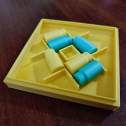 TA TE TI, TRES EN LINEA 3d model