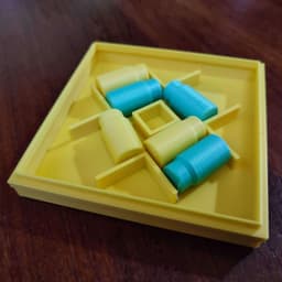 TA TE TI, TRES EN LINEA 3d model