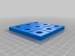 TA TE TI, TRES EN LINEA 3d model