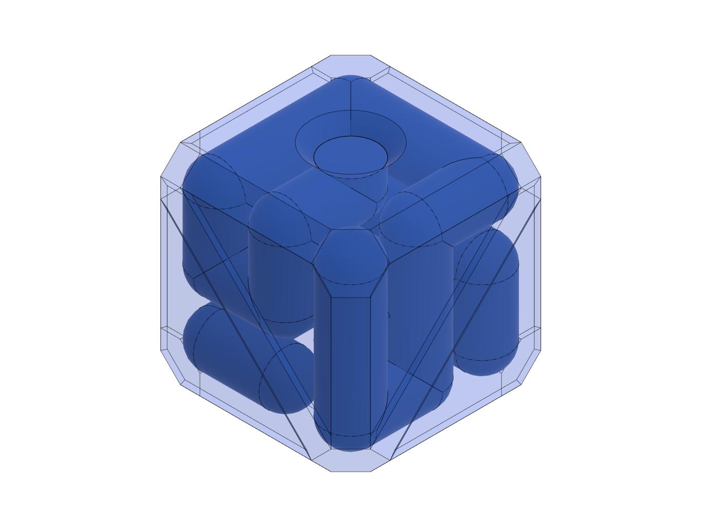Maze Cube - Medium 3d model