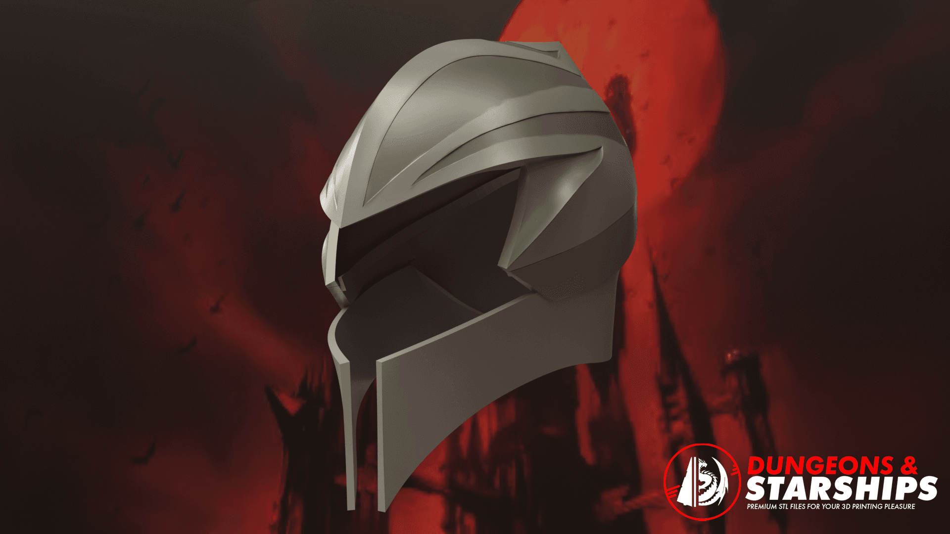 Styrian Helmet - Castlevania 3d model