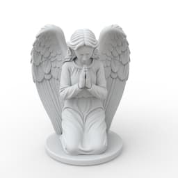 Praying Angel Figure 3d model