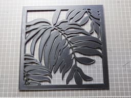 Decorative Leaves panels 3d model