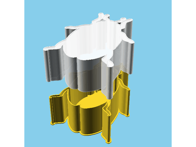 Beetle, nestable box (v1) 3d model