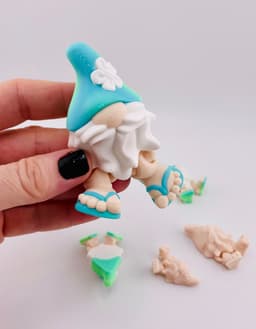 Beach Mini Gnome Flexi 3d model