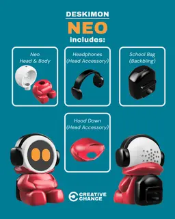 Deskimon - Neo 3d model