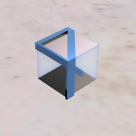 Illusion 4 Cube 3d model