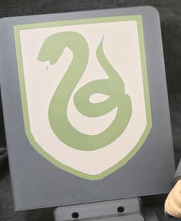Slitherin Multicolor Backer 3d model