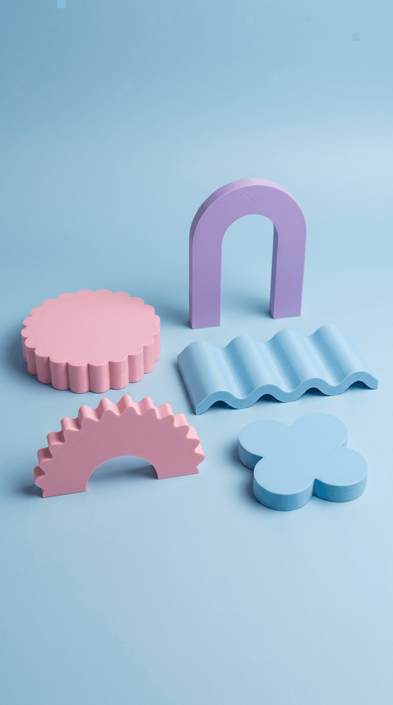 Photography Forms Collection 3d model