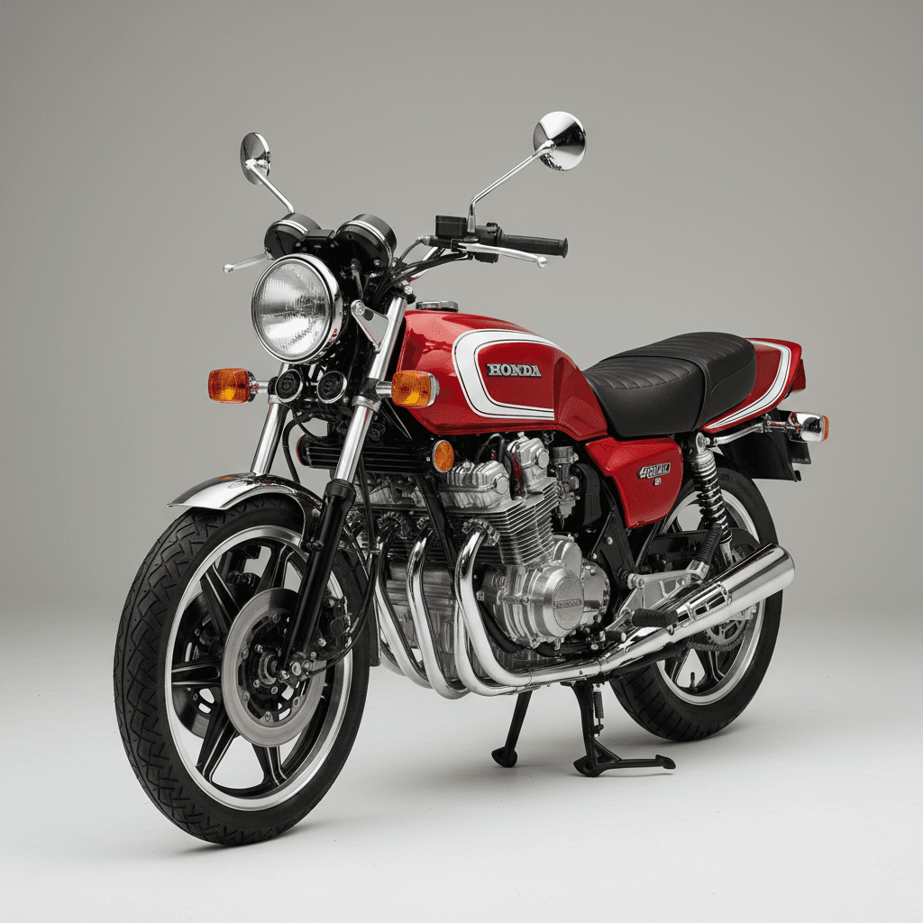 Honda CBX1000 Classic Touring Motorcycle 3d model
