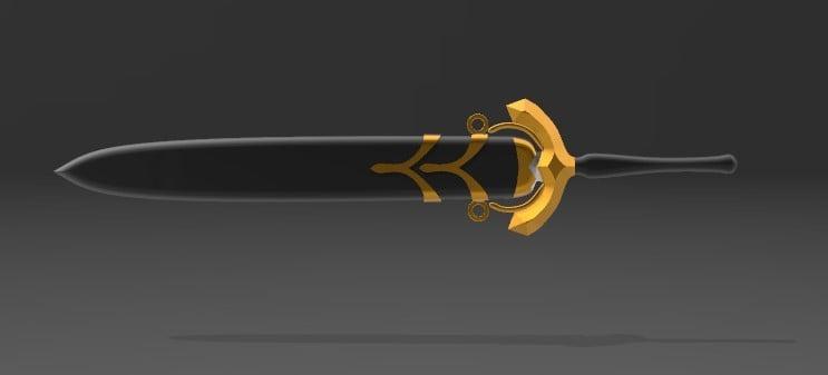 Casca's Sword Berserk Golden Age 3d model