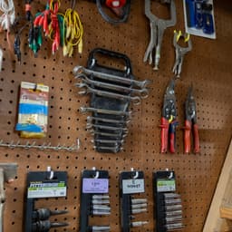 EZPZ Pegboard Hook // 10mm Reinforced Hook 3d model