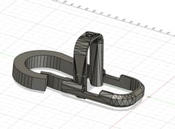 Mosquetón + Smartphone Support 3d model