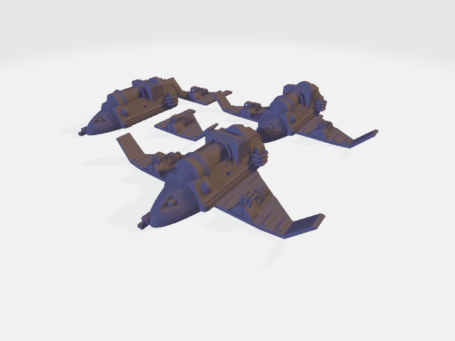 FHW Harxae Flier Concept 3d model