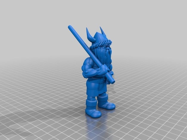Gilius Thunderhead Golden AXE 3d model