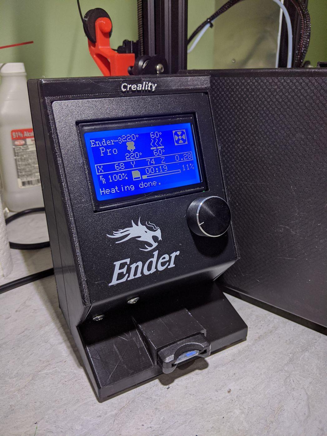Ender 3 control enclosure 3d model