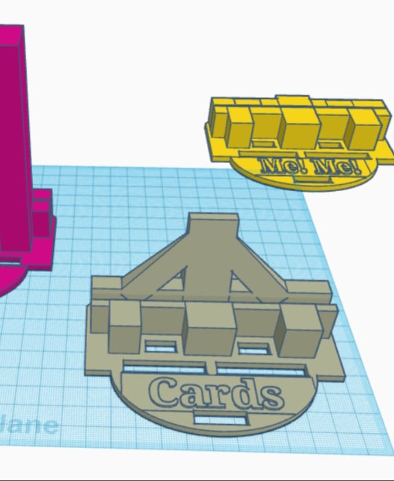 Generic Single Focus Display Stand 3d model