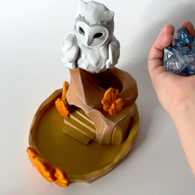 Owls Den Dice Tower 3d model