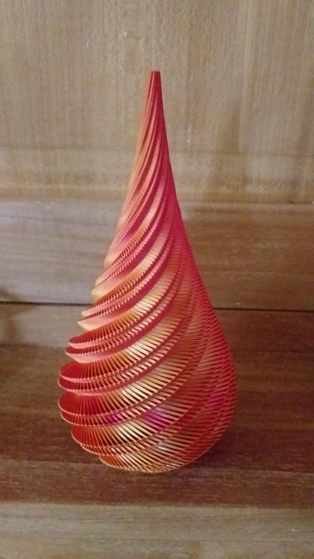 Twisty Christmas Tree 1 3d model