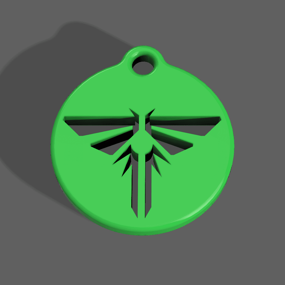 Firefly - The Last of Us Keychain 3d model