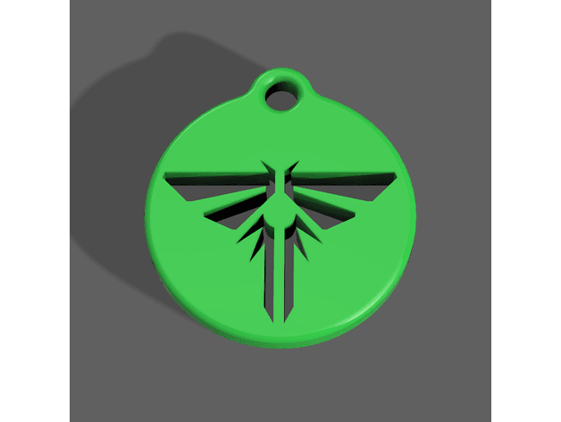 Firefly - The Last of Us Keychain 3d model