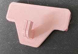 Simple Adhesive Wall Hook 3d model