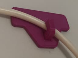 Simple Adhesive Wall Hook 3d model