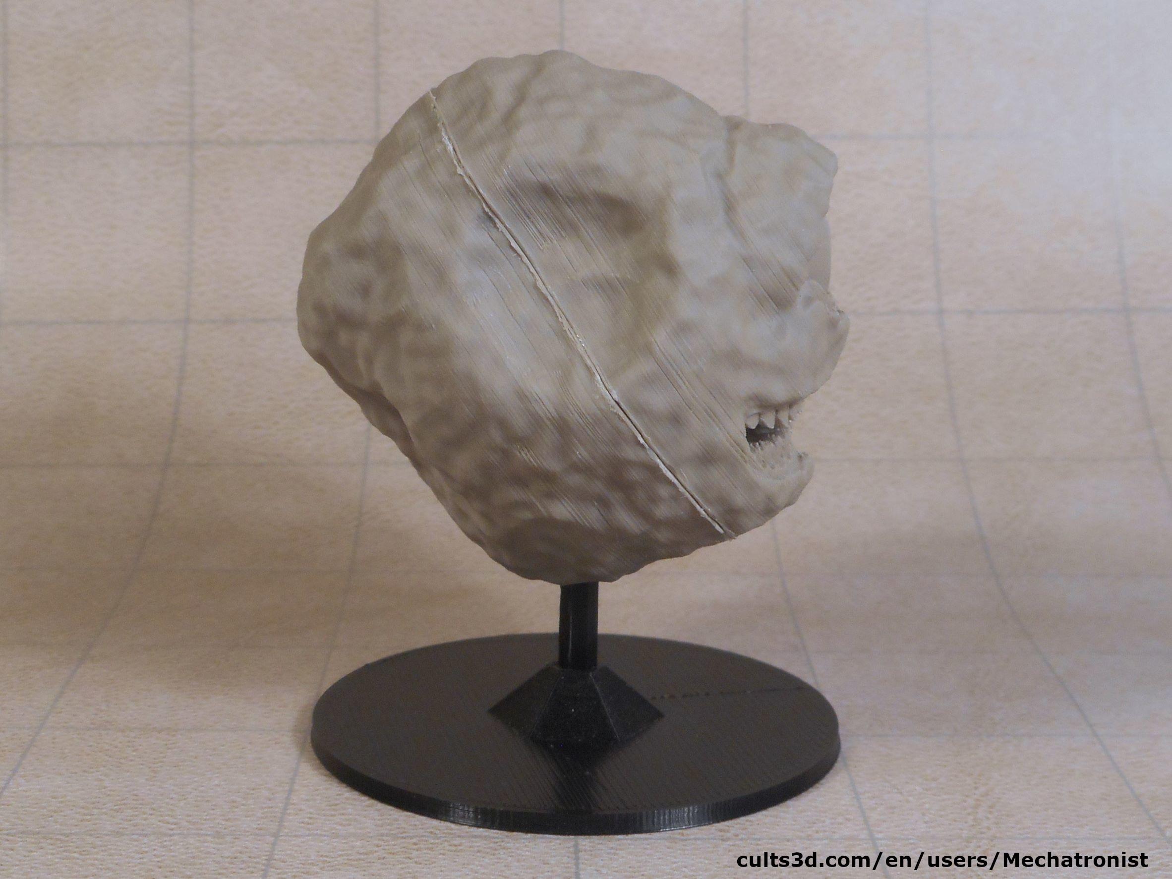 Eye Monger Miniature Asteroid Beholder Monster from DnD Spelljammer 3d model
