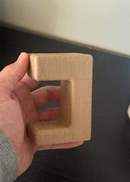 Wood Watch Stand - Single Watch Holder 3d model
