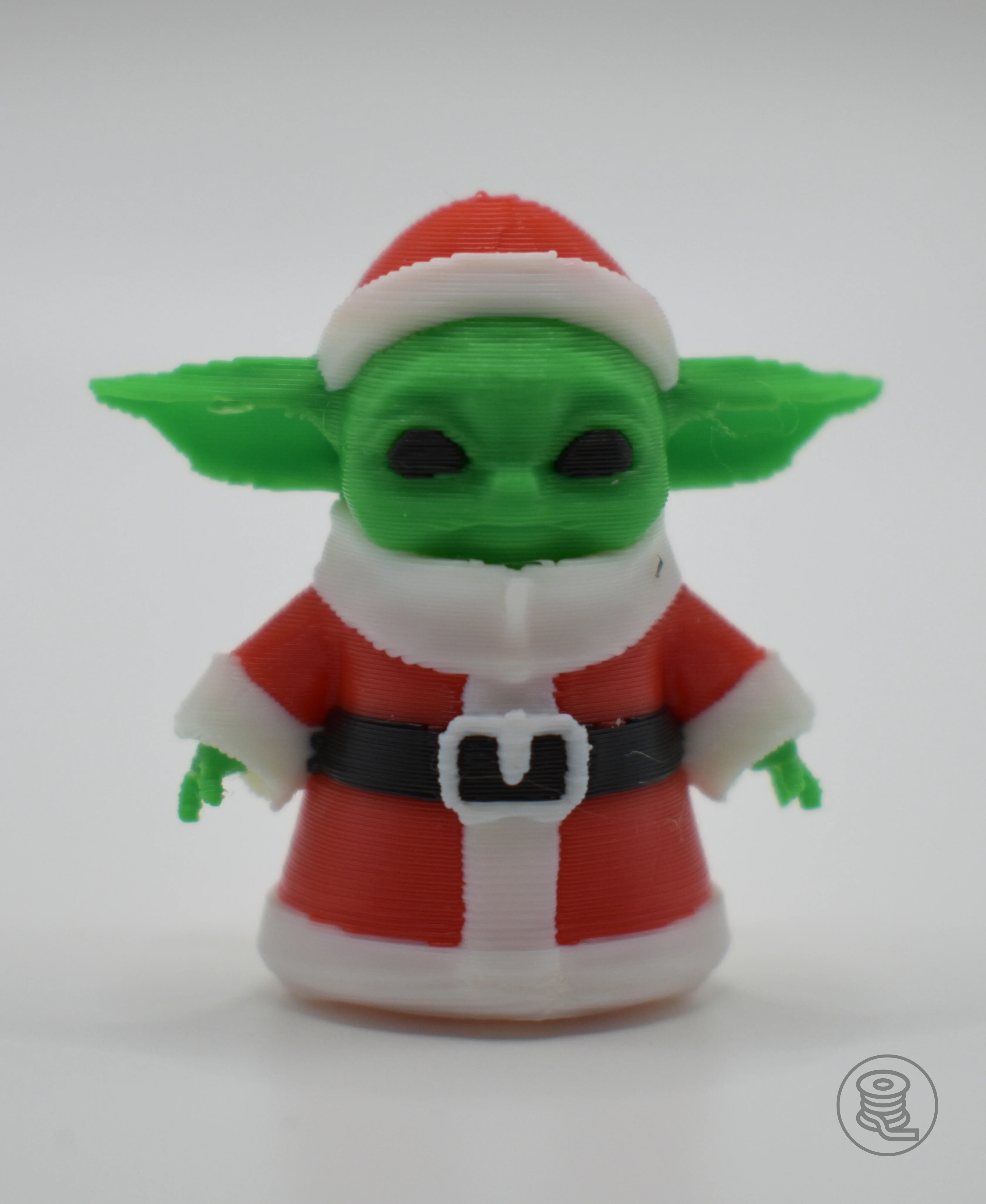 Baby Yoda Santa 3d model