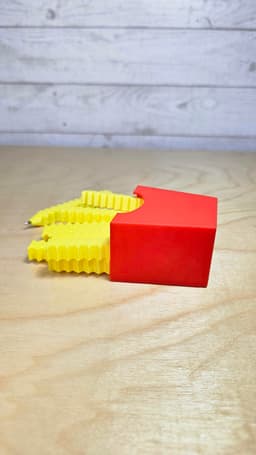 Doodle Fries - Scribbly Fun For Your Desk! 3d model