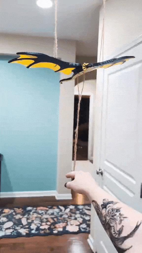 flying dragon mobile 3d model