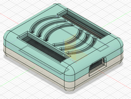 ESP32 D1 Mini Development Board Case Click Shut WEMOS + STEPS File 3d model