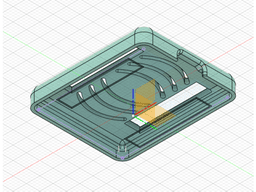 ESP32 D1 Mini Development Board Case Click Shut WEMOS + STEPS File 3d model