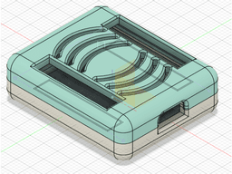 ESP32 D1 Mini Development Board Case Click Shut WEMOS + STEPS File 3d model