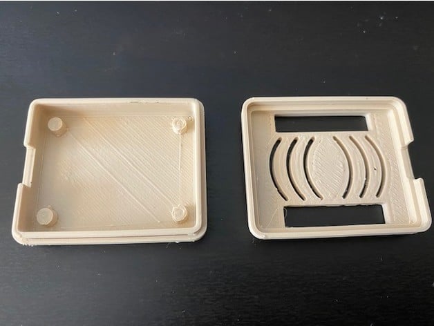 ESP32 D1 Mini Development Board Case Click Shut WEMOS + STEPS File 3d model