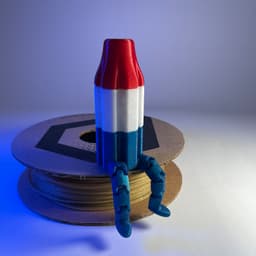 Bomb Pop 3d model