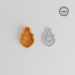 Elf Cookie Cutter & Stamp Set, 6-Piece, Holiday Elf, Perfect for Cookies & Fondant, S/M/L Sizes, Christmas Party Baking PRODUCT_4865 3d model
