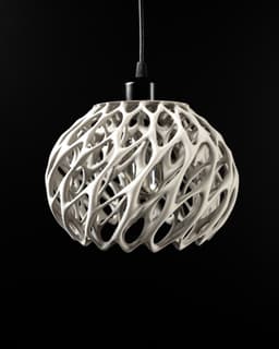 Twisted Pendant Lamp by MODERN MACHINE 3d model