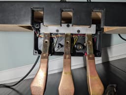 Piano Pedal Box - Kurzweil Mark 5 Digital Piano 3d model