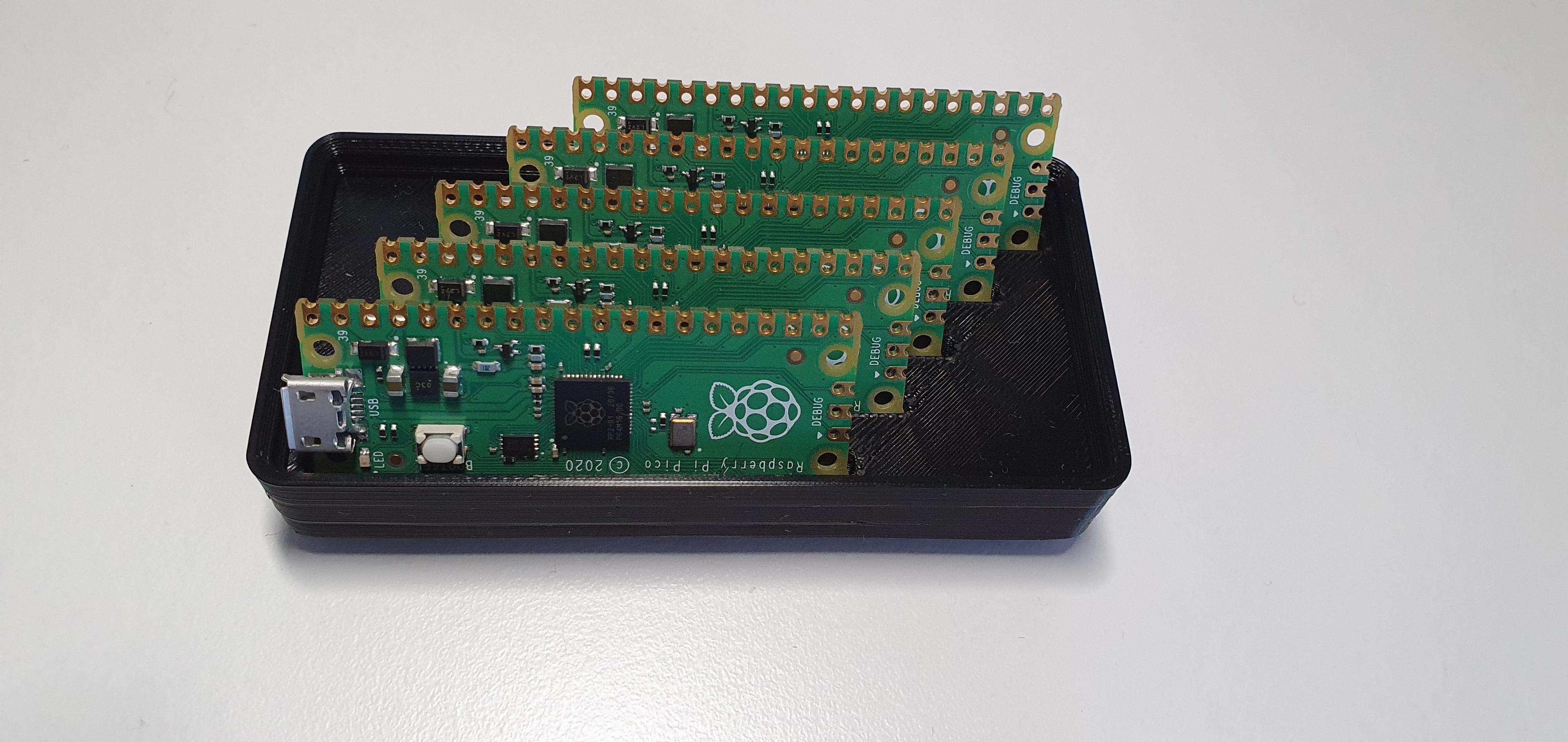 Gridfinity Raspberry Pi Pico Holder.stl 3d model