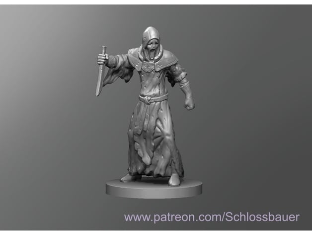 Medieval Ghost Face 3d model
