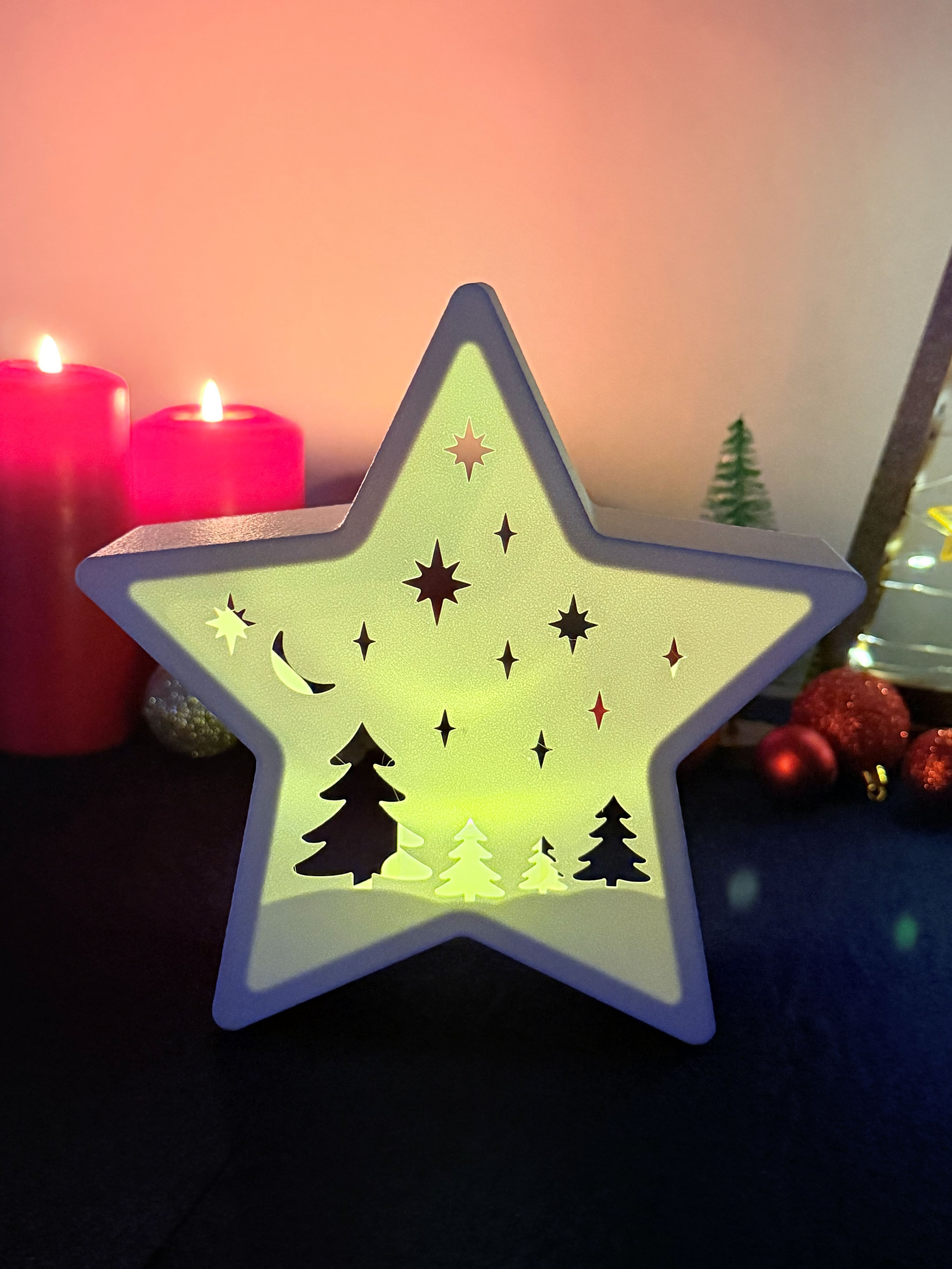 CHRISTMAS STARS 3d model