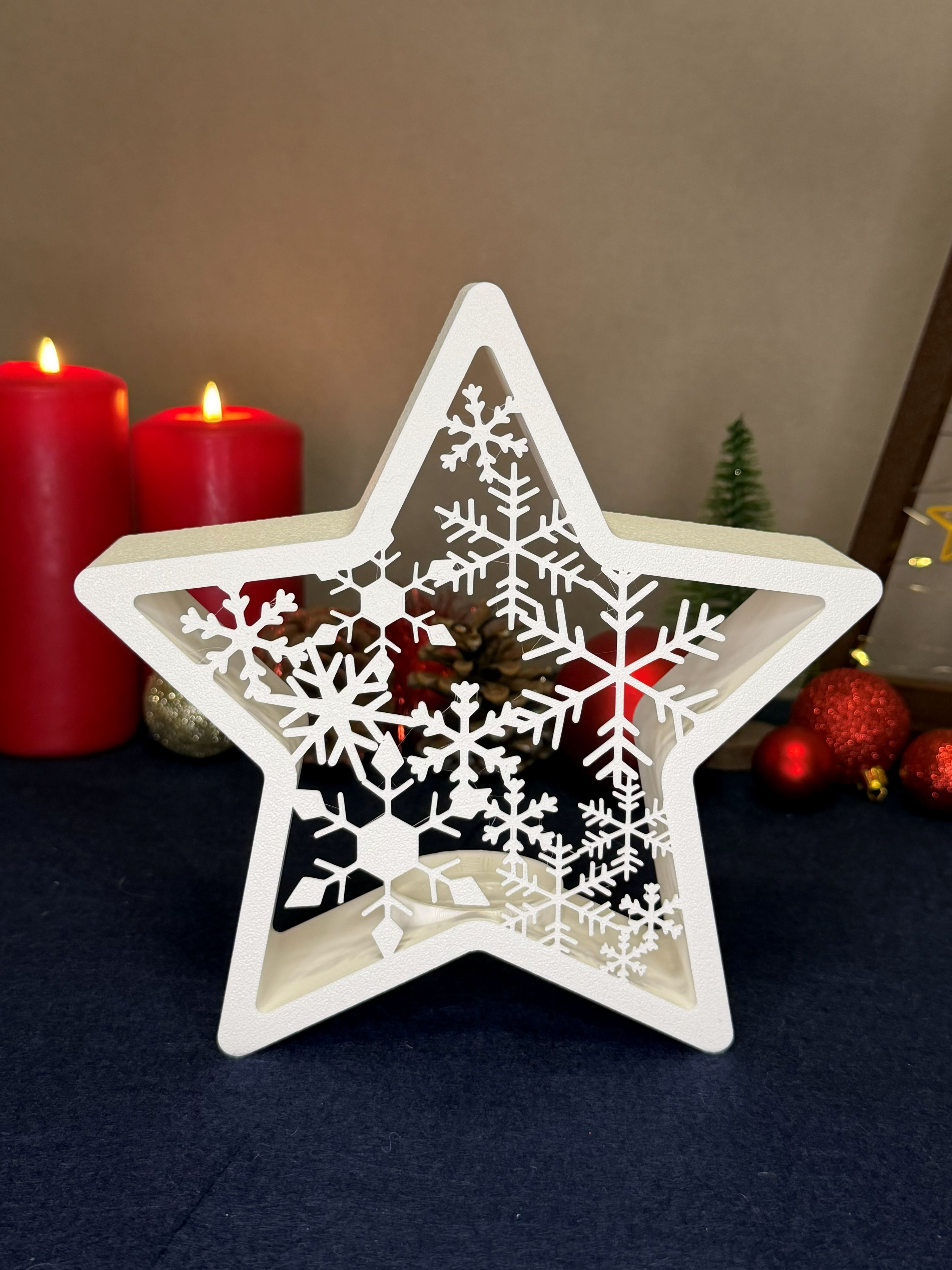 CHRISTMAS STARS 3d model