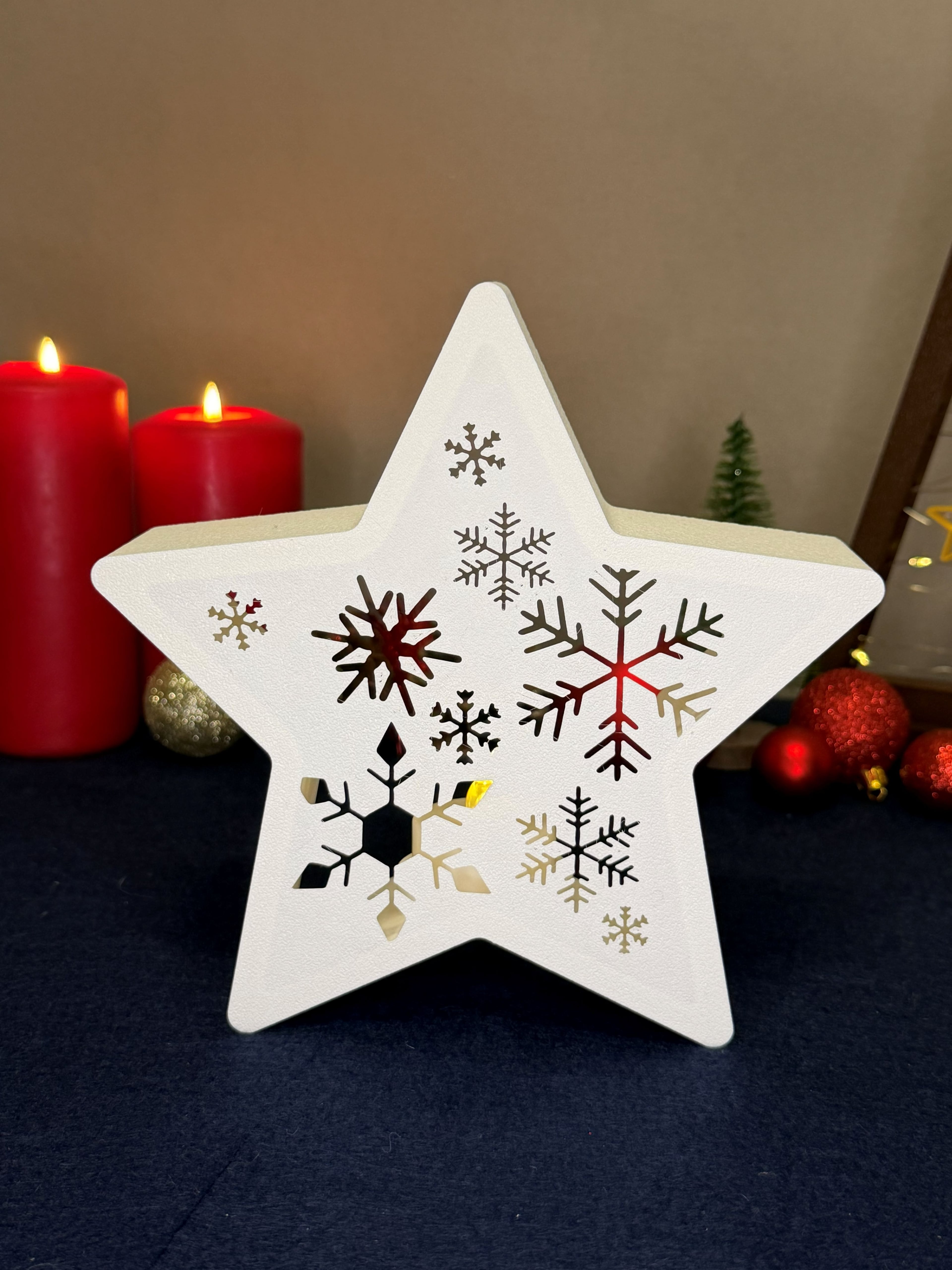CHRISTMAS STARS 3d model