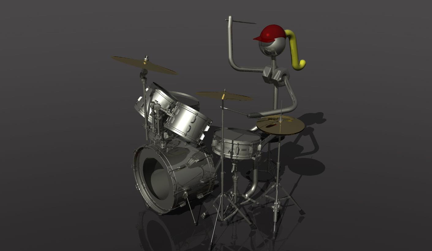 Drummer.stl 3d model