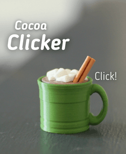 Hot Cocoa Clicker - Ludo toy - Fidget toy 3d model